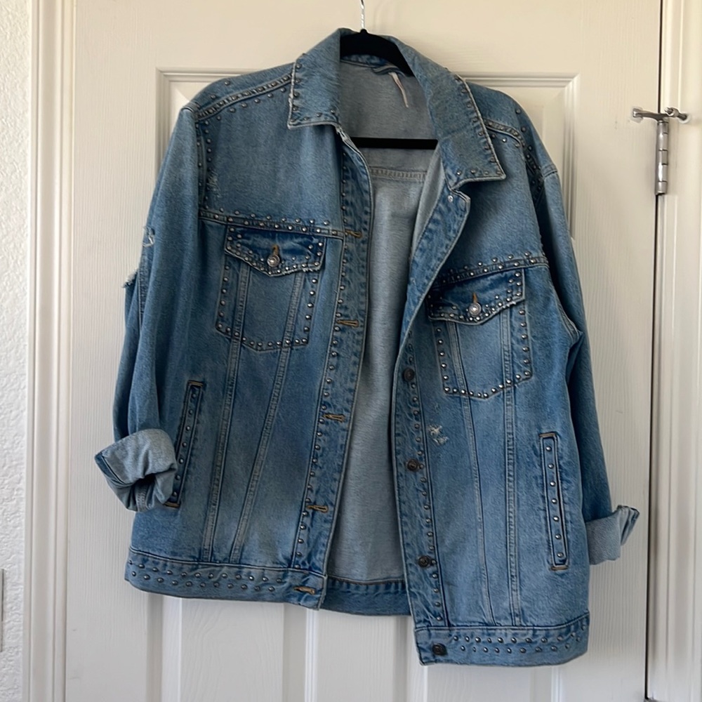 FREE PEOPLE DENIM JACKET
